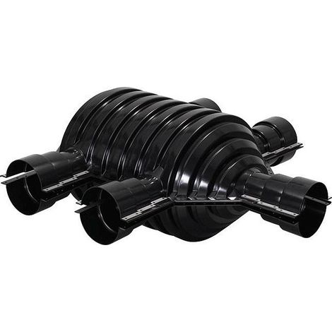 Uponor H-Isoliersatz, Länge 1290x1250mm für Mantelrohr 200/175/140mmD - 7747201049 von Buderus