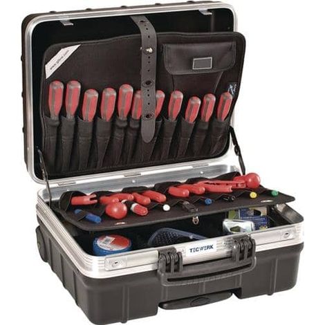 TECWERK Schalenkoffer Innen-B465xT255xH352mm PP 42l TECWERK (1/3)