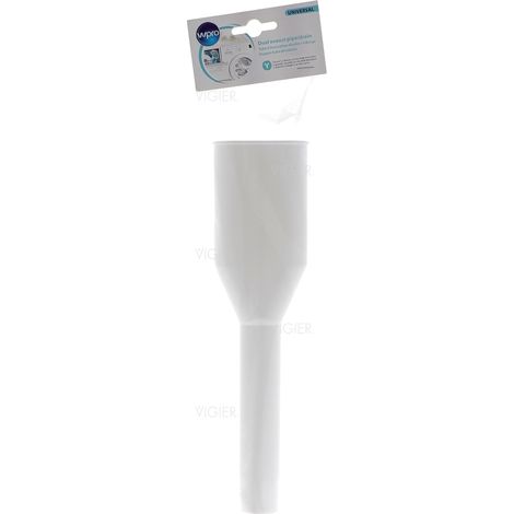 Entonnoir évacuation double 40 mm – EVACDOUBLE – Pour lave-linge et lave-vaisselle – Évacuation murale universelle (1/3)