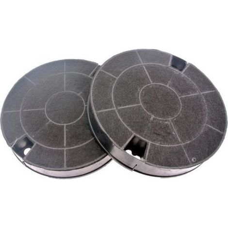 Set 2 Typ 29 Kohlefilter (19,2 x 3,3 cm) für Motorhaube - Whirlpool, IKEA, Ariston, Hotpoint Indesit, Bauknecht