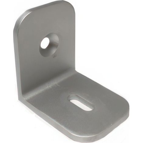 Equerre de fixation en aluminium pour panneau 10mm de cabine sanitaire HOMEWELL