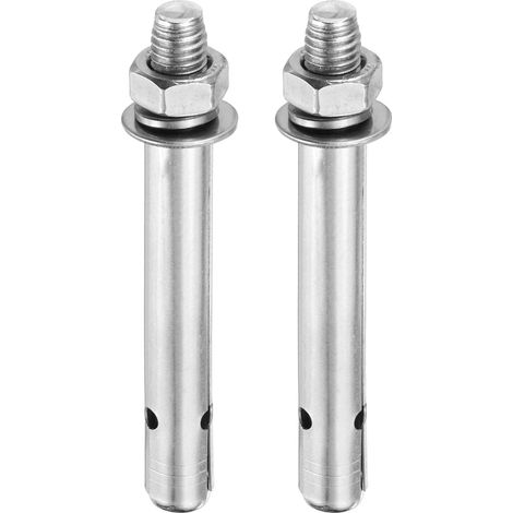 2 Pcs Chevilles D'Expansion M12x120mm En Acier Inoxydable (1/5)