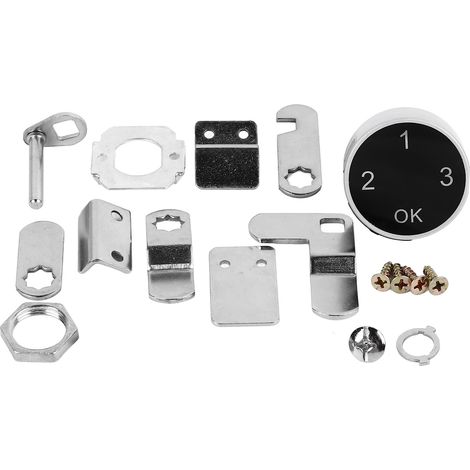 Serrure d'armoire polyvalente, écran tactile intelligent, haute sécurité, mot de passe électronique codé pour boîtes aux lettres, armoires et tiroirs