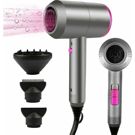 Professional hair dryer Ionic Hair Dryer thermo protect for family and hairdressing salons (European regulations)