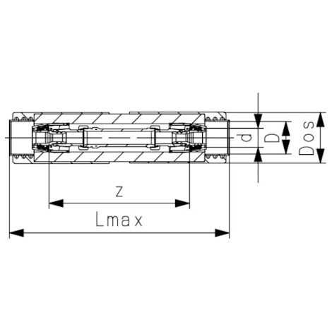 Débitmètre, laiton isolé PN10 d25DN20