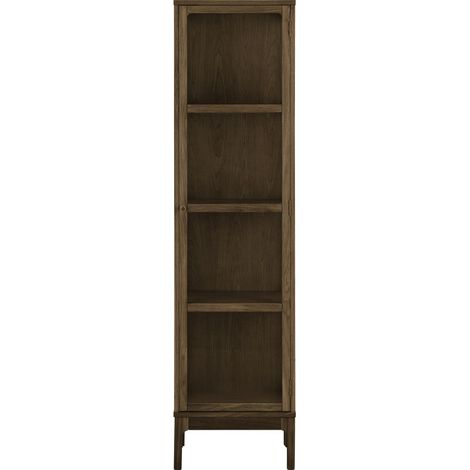ZORA-Vitrine haute 180 cm marron (1/5)