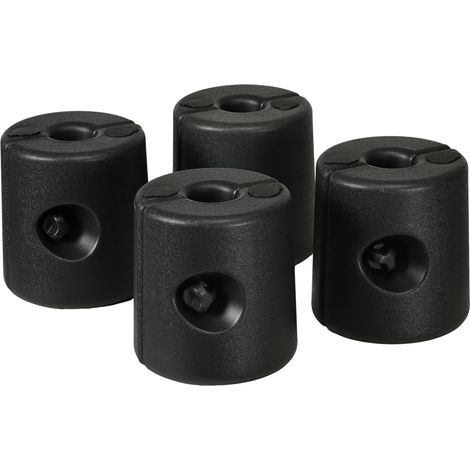 Set mit 4 Pop-Up-Pavillonfüßen, befüllbar mit Wasser/Sand, Sockel für HDPE-Pavillons mit Sicherheitsschrauben