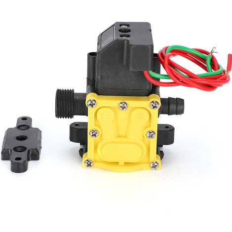 Pompe à membrane 12V électrique pour pulvérisateur jardin agricole, avec arrêt/démarrage intelligent, filetage simple type A, accessoire pompe à eau (1/5)