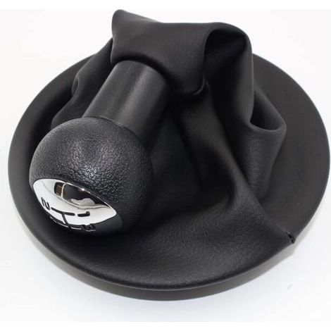 Pommeau de Levier de Vitesse avec Soufflet Compatible pour Peugeot Partner 2008-2021 Citroen Berlingo III MK3 (1/4)