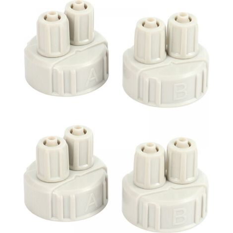 Kit fai-da-te in 4 pezzi per la generazione di CO2 per acquario, completo di tubi, attrezzi e accessori per la piantumazione.