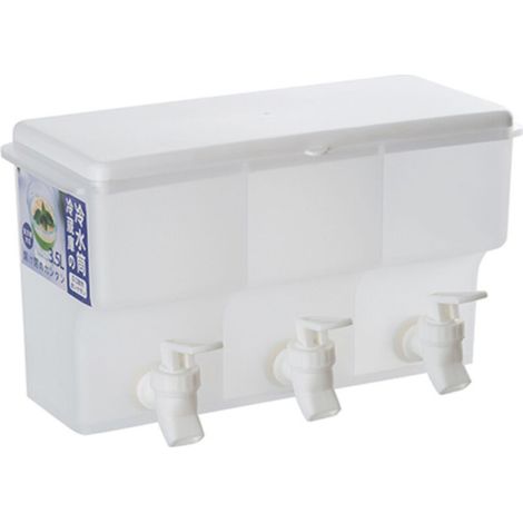 Dispensador de bebidas de plástico, dispensador de bebidas con grifo, dispensador de limonada helada para uso diario en fiestas, dispensadores de agua