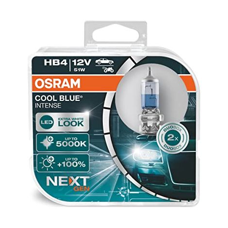 Osram Automotive 9006CBN-HCB Lampadina alogena COOL BLUE® INTENSE HB4 51 W 12 V (1/4)