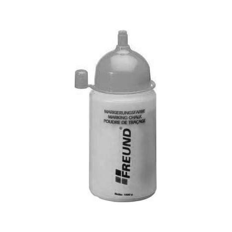 FREUND Markierungsfarbe für Schnurschlaggeräte weiß, 300g Flasche 03040300 (1/2)