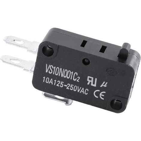 TRU COMPONENTS TC-MS20 Microrupteur TC-MS20 10 A à rappel 1 pc(s) S601291 (1/4)