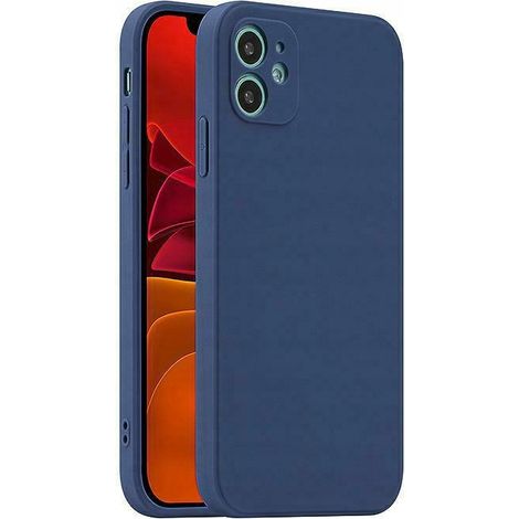 CUSTODIA BLU NAVY OPACO POSTERIORE per POCO F3 / F3 PRO / Mi 11i/5G + VETRO 9H (1/5)