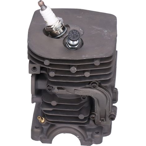 Jeu de cylindre, piston, filtre à air et soupape de décharge 47mm pour tronçonneuse Husqvarna 455 460 - Pièce de rechange