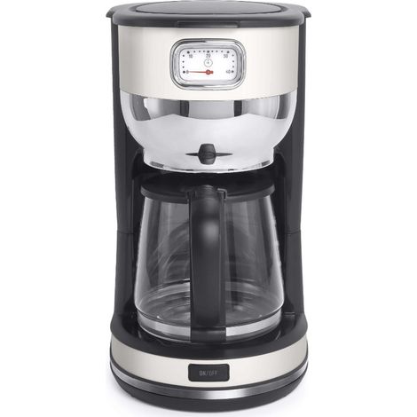 Cafetera de Goteo 1000W Muse MS220SC Crema (1/3)