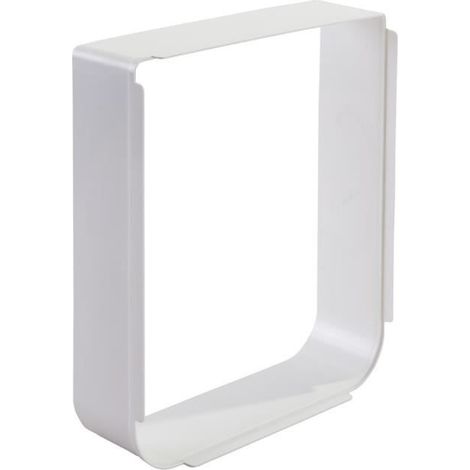 Trixie – Extension de tunnel pour chatière SureFlap – Longueur 50 mm – Empilable pour agrandissement – Blanc – Convient intérieur/extérieur