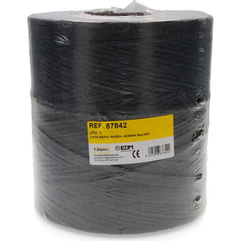CUERDA RAFIA INVERNADERO BOBINA 5kg/480m EDM