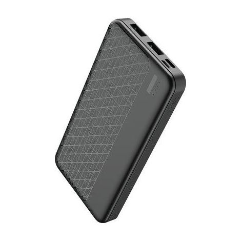 POWER BANK + LED LOSTECH  NERO MAH 10000 PRESA TYPE CMICRO USB USCITA USB