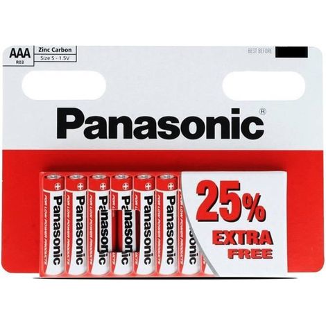Lot de 20 paquet de 10 piles AAA LR03 1.5V, zinc-carbone, zinc AAA LR03 batteries pour jouet, réveil, télécommande (1/2)