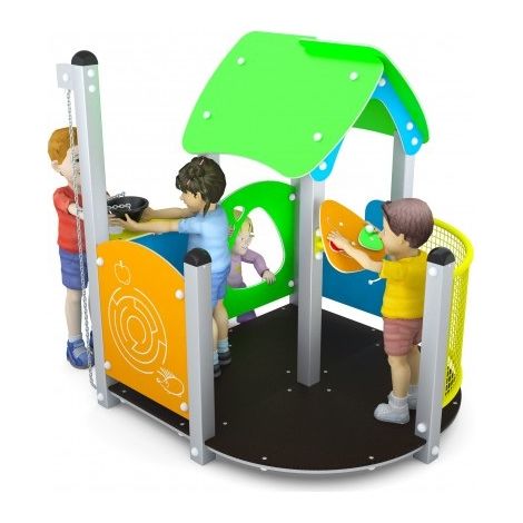 Gioco Casetta Per Bambini Con Pannelli Gioco Manipolazione (1/3)