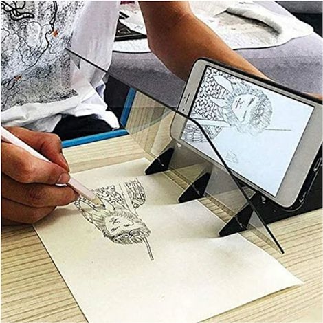 Projecteur de dessin optique MH-Sketch Wizard à peinture noire - 20x13. (1/5)