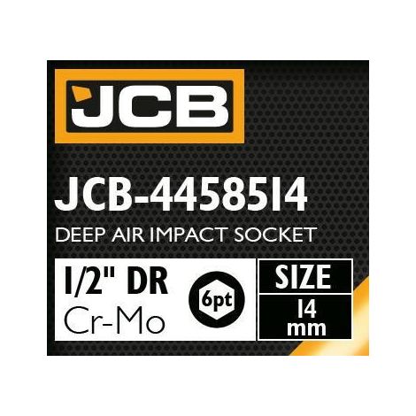 Adaptador de impacto profundo 1/2" 14mm (hexagonal de 6 caras)
