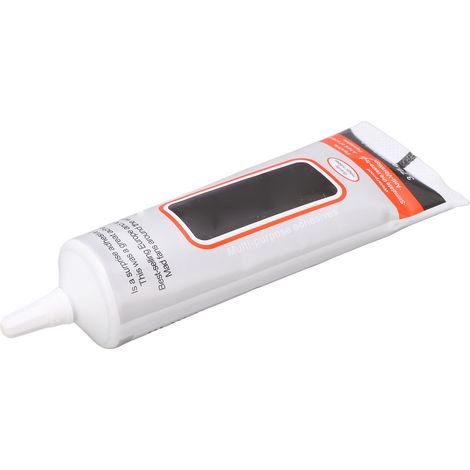 Colle multifonctionnelle B7000 pour bijoux, perles, réparation de téléphones, bricolage, métal, verre, bois, caoutchouc, PVC, 110 ml (1/5)