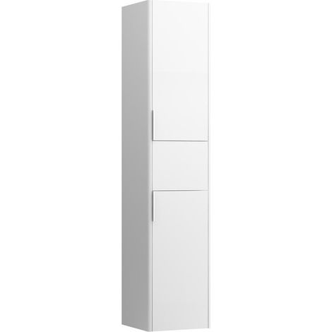 Colonne BASE POUR PRO S 1650 x 350 x 336 mm charnière à droite, gris signalisation LAUFEN
