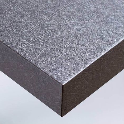 DIMEXACT - Revêtement mural fibré argent - 122 cm x 1 m - En Rouleau