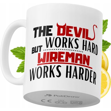 Lustige Tasse für Elektriker – Kaffee- oder Teetasse mit witzigem Textdesign – ideal für Geburtstage, Namenstage, Feiertage und besondere Anlässe. Hochwertige Tasse für Zuhause, Büro und Arbeit. Farbe