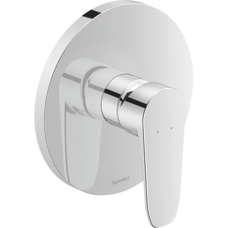 Duravit B.1 Mitigeur monocommandé pour douche encastré, rosace (1/4)