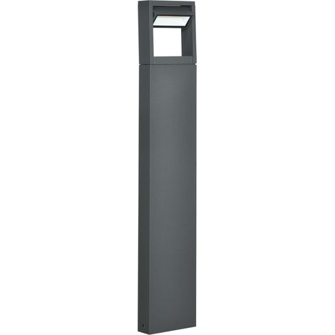 8W LED-Gartenleuchte 3000K IP65 aus dunkelgrauem Aluminium (1/4)