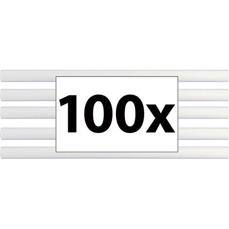 TOOLCRAFT TO-8997033 Bâtons de colle Ø 11 mm x (L) 200 mm transparent 2 kg 100 pc(s) R007992 (1/5)