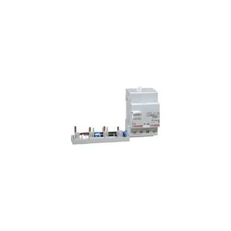 Legrand 007587 Bloc différentiel adaptable DX-L - Lexic - 4P - 400 V - type Hpi - 1 A sélectif