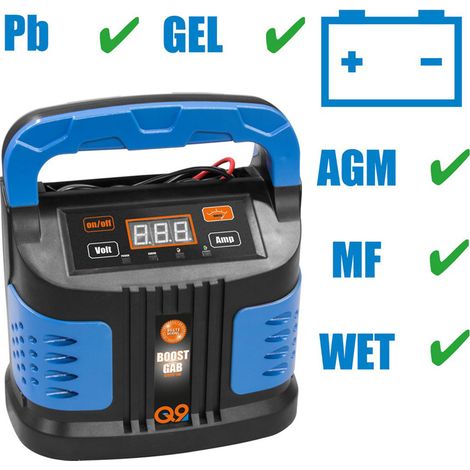 Güde Automatik Auto Batterieladegerät Batterielader GAB 12V/6V-10A-Boost (1/5)