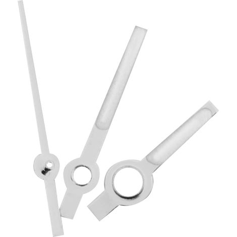 Aiguilles de montre pour mouvement ETA 2671 - Aiguilles heures, minutes, secondes en argent pour femmes