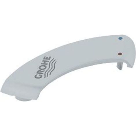 Ricambio placchetta satinata per maniglia gruppi lavabo-bidet Chiara modello vecchio Grohe 46230P00