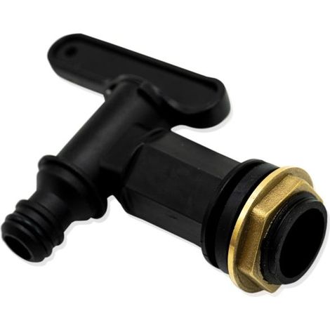 Filiyano-Robinet de sortie de réservoir d'eau de pluie / remplacement mâle ¾ BSP (1/5)