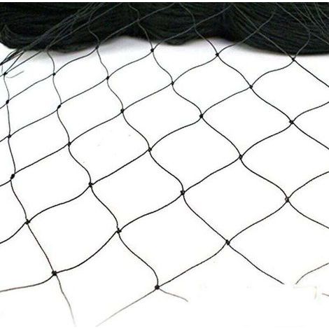 Filet Anti Oiseaux,Filet,Filet Voliere,Filet pour Oiseaux (7.5m x 15m), Filet de 25mm, Filet tissé Extra Fort, Filet pour Oiseaux, Filet pour Arbres fruitiers, Filet pour Chats, réutilisable, (1/4)