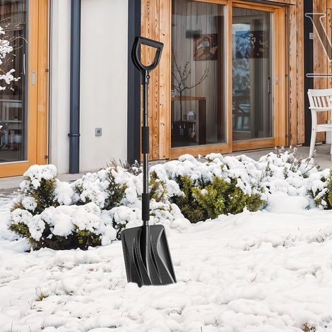 Portable Snow Shovel with D-shape Handle (1/5)