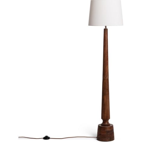 Stehlampe aus Holz Kehna ILUZZIA Weiß (1/5)