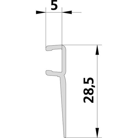 Kermi 2535892 5526 1x Joint en verre 5500 09