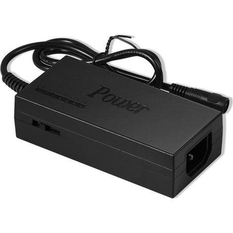 Chargeur universel 96W pour ordinateur Portable, adaptateur secteur avec 8 convertisseurs de prise Jack DC 12V à 24V réglable Portable EU (1/5)