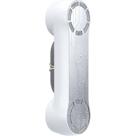 Ventilador portátil para refrigerador K19 con superficie con detección de escarcha, 3 velocidades, blanco.