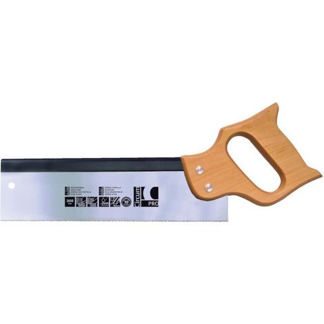 Sierra PVC Poignée madera 300mm CircumPRO