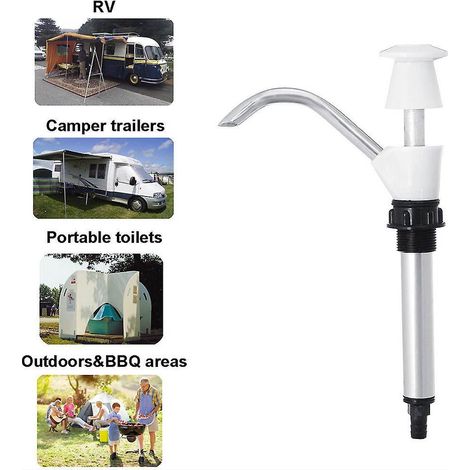 blanc - Barbecue Extrieur Robinet De Pompage Manuel Pompe Eau Pompe Eau Manuelle (1/5)