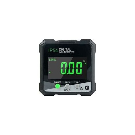 Détecteur d'angle numérique, rapporteur/jauge d'angle avec écran LCD, inclinomètre avec aimant, mesure d'angle numérique