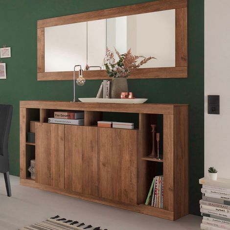 Madia 3 ante linea Verona finitura Rovere Mercure (1/5)